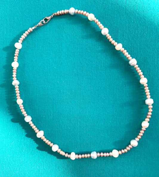 One-of-a-kind Pearl Necklace
